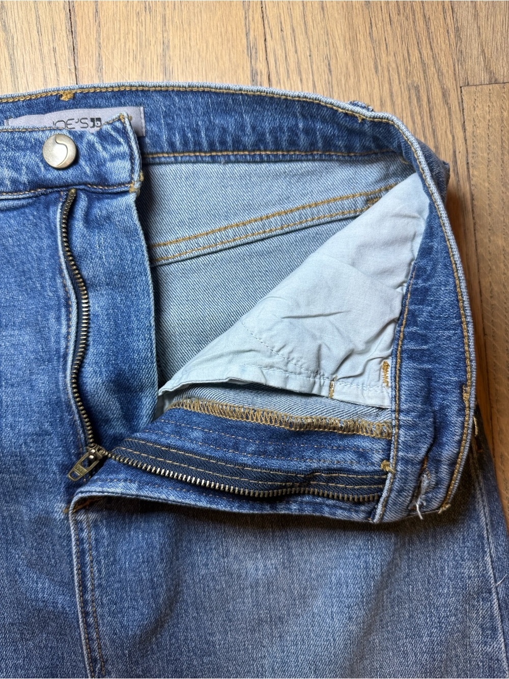 Joe’s The Elyssa Blue Denim Midi Maxi Women’s Skirt Size 26 - Picture 9 of 14